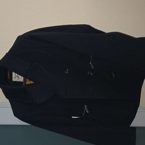 Maralyn & Me Dressed to Impress Dark Navy Short Coat Jacket